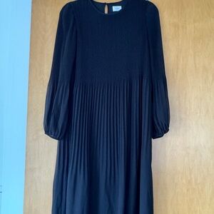 Aritzia Daydreamer Midi Dress Black XXS